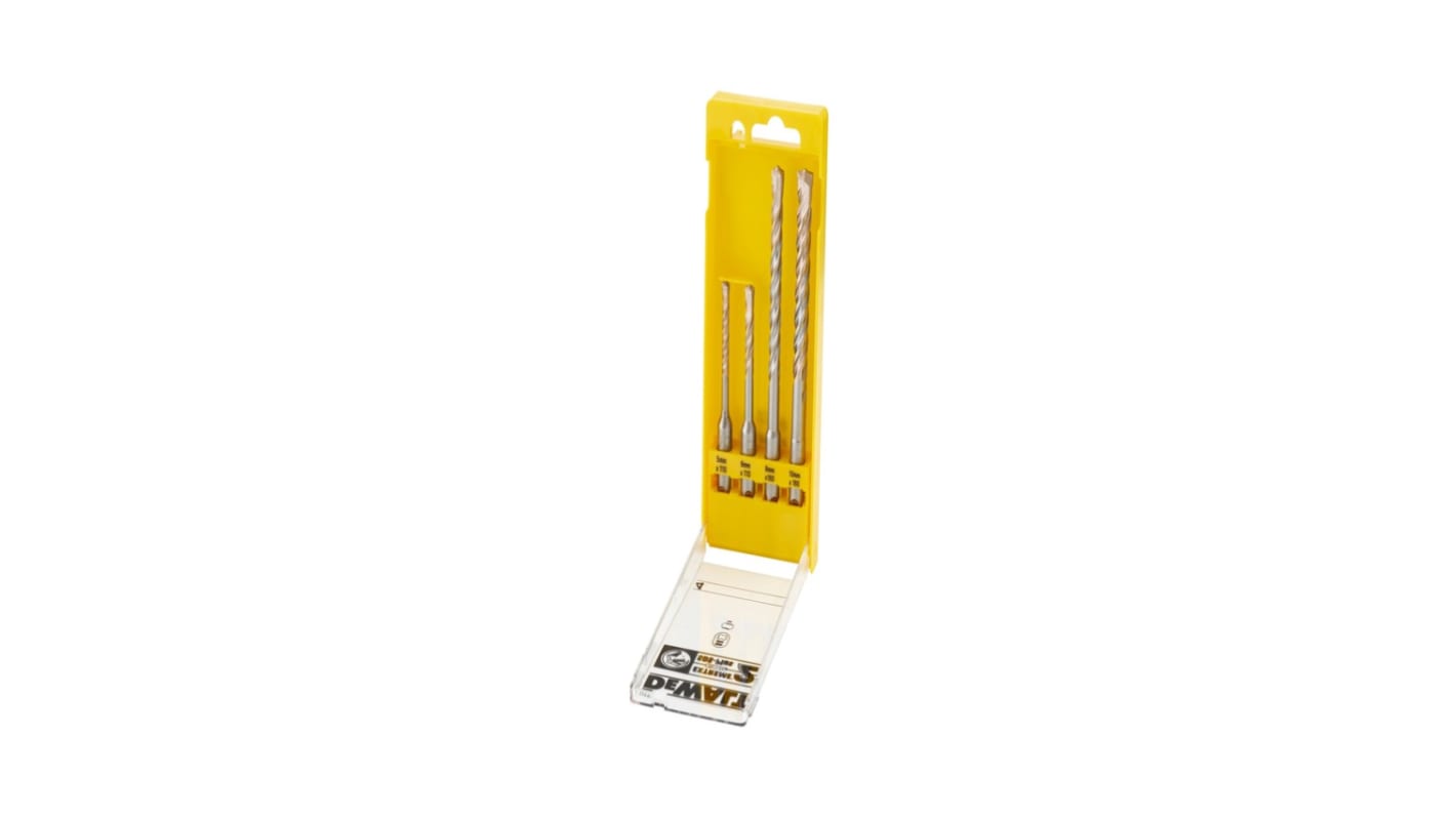 DeWALT ドリルビットセット, 石積み用, SDS Plusドリルビット, 4個