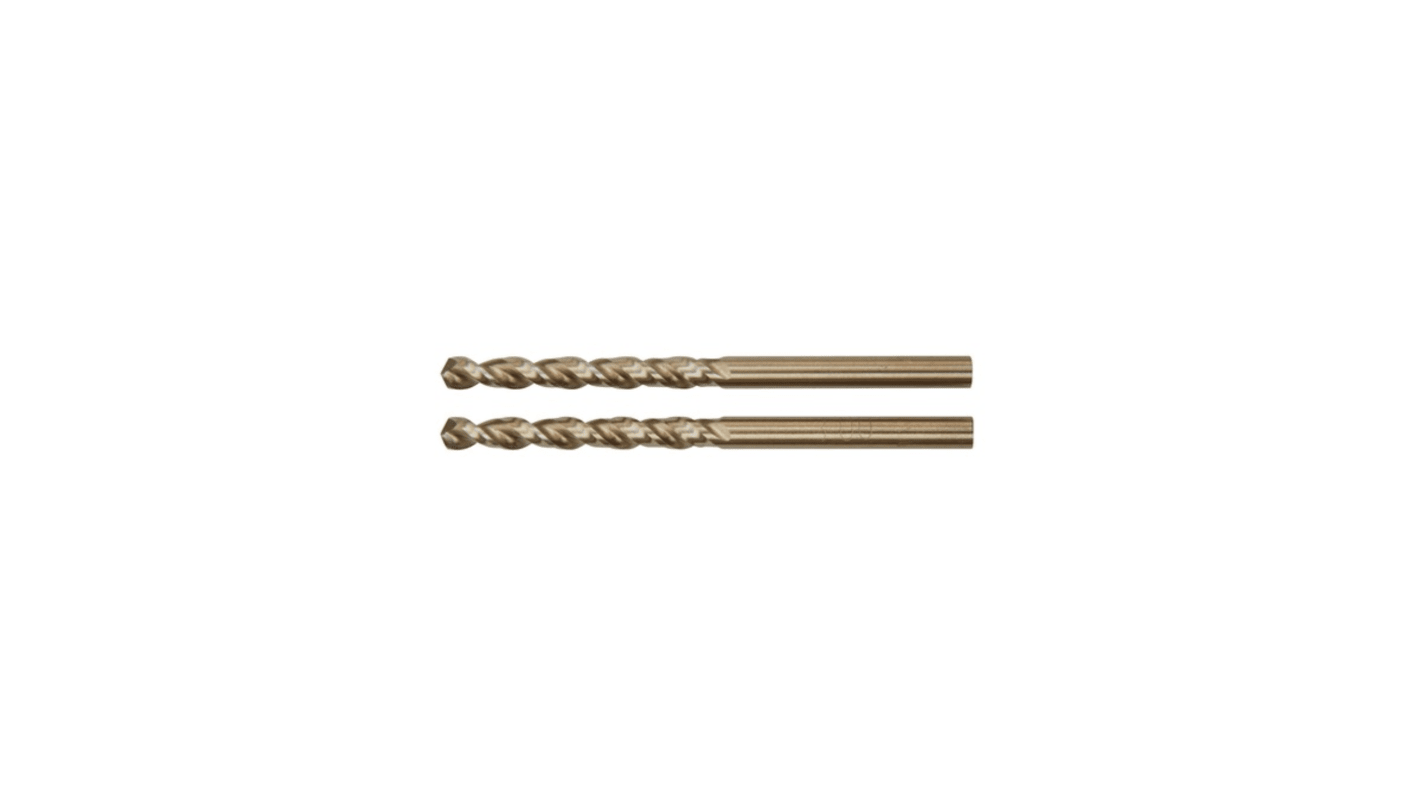 DeWALT DT496 Series HSS Twist Drill Bit for Metal, 3.3mm Diameter, 65 mm Overall