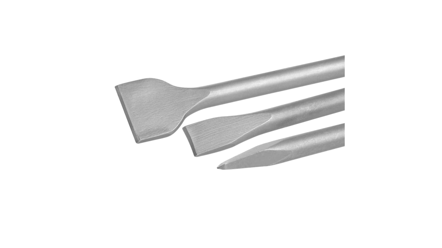 Juego de cinceles SDS DeWALT de 20 mm x 250 mm, 40 mm x 250 mm, 250 mm