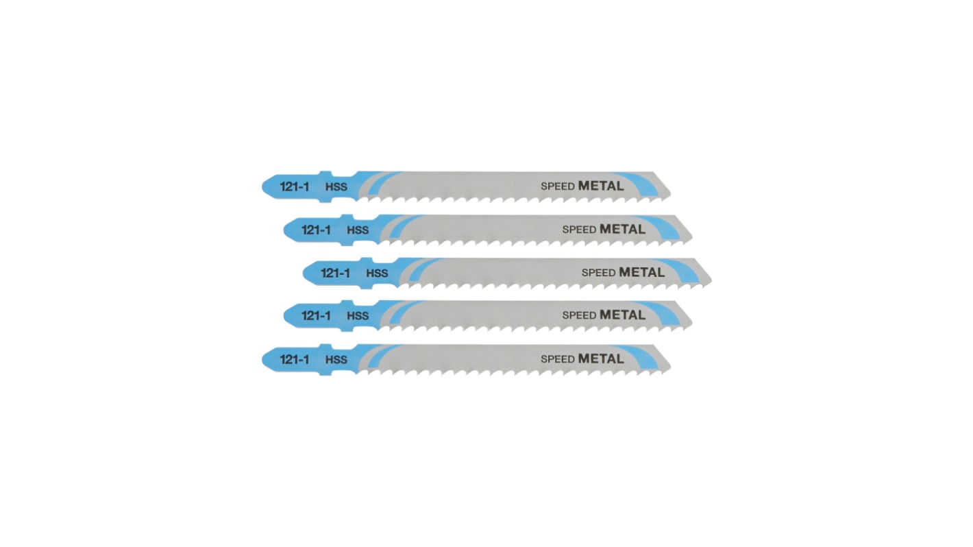 DeWALT Metal 72mm Cutting Length Jigsaw Blade, Pack of 5