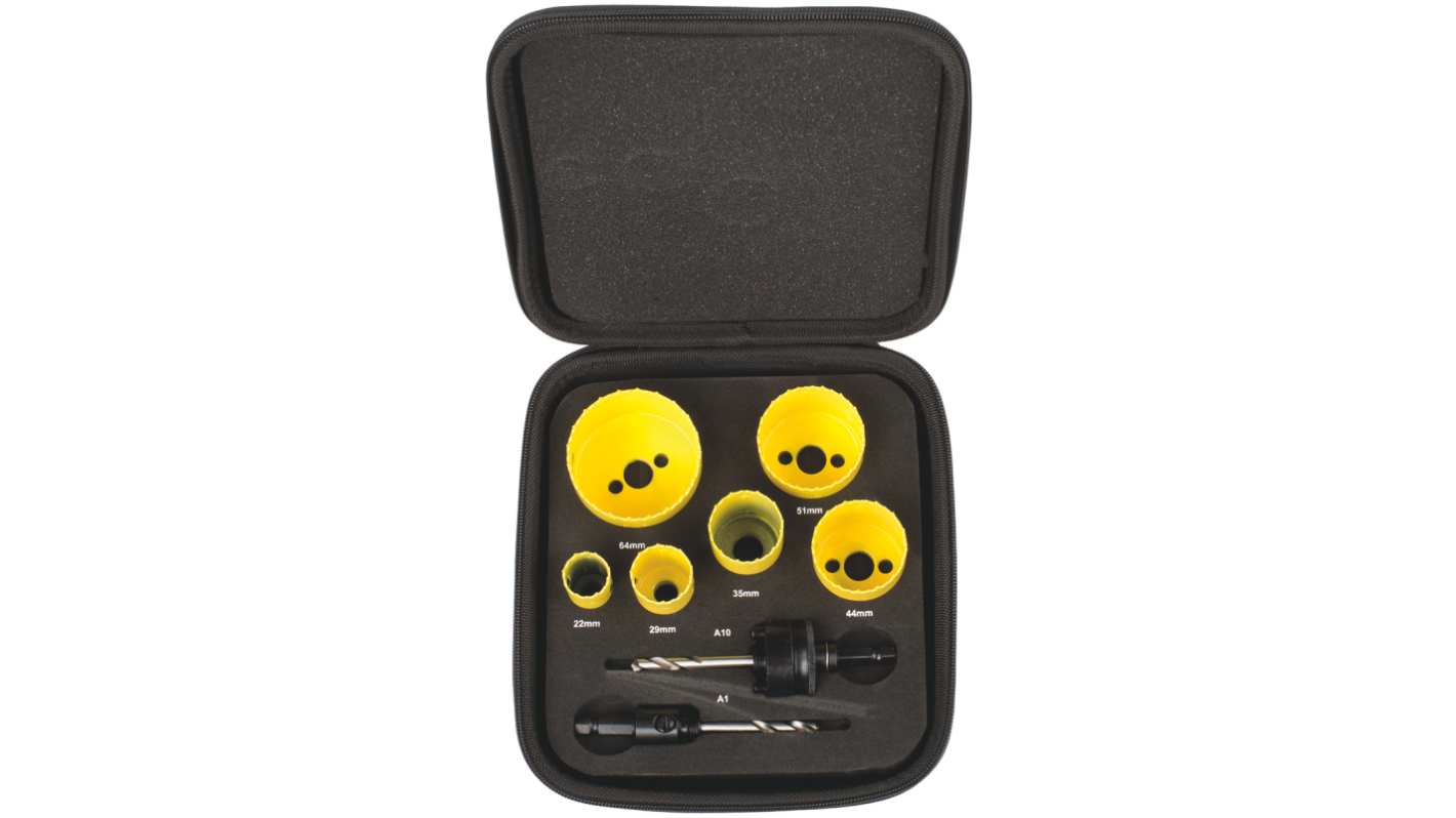 Starrett Bi-Metal Cobalt 22 → 64mm Hole Saw