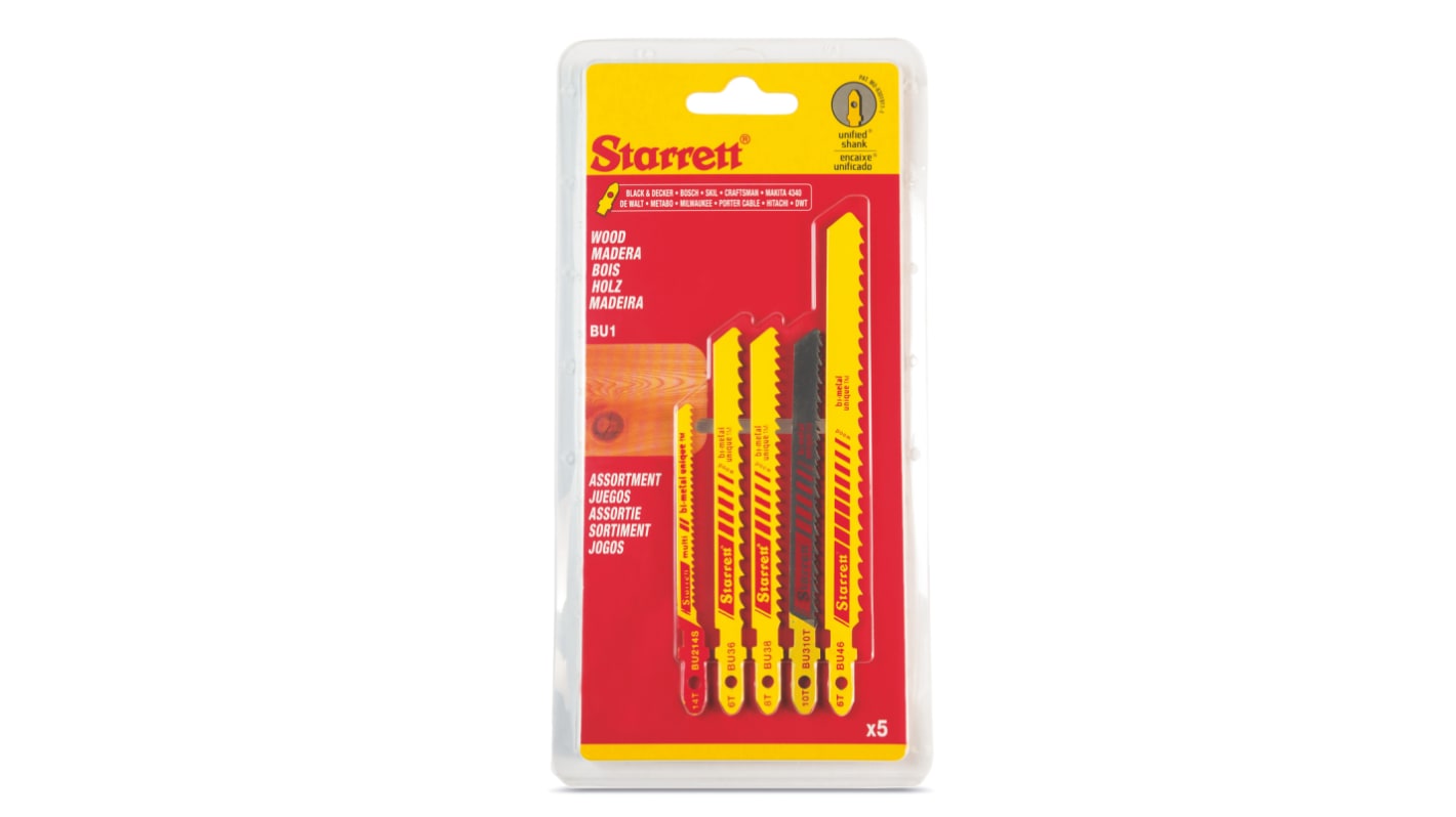 Lama per seghetto Starrett, 6 pezzi