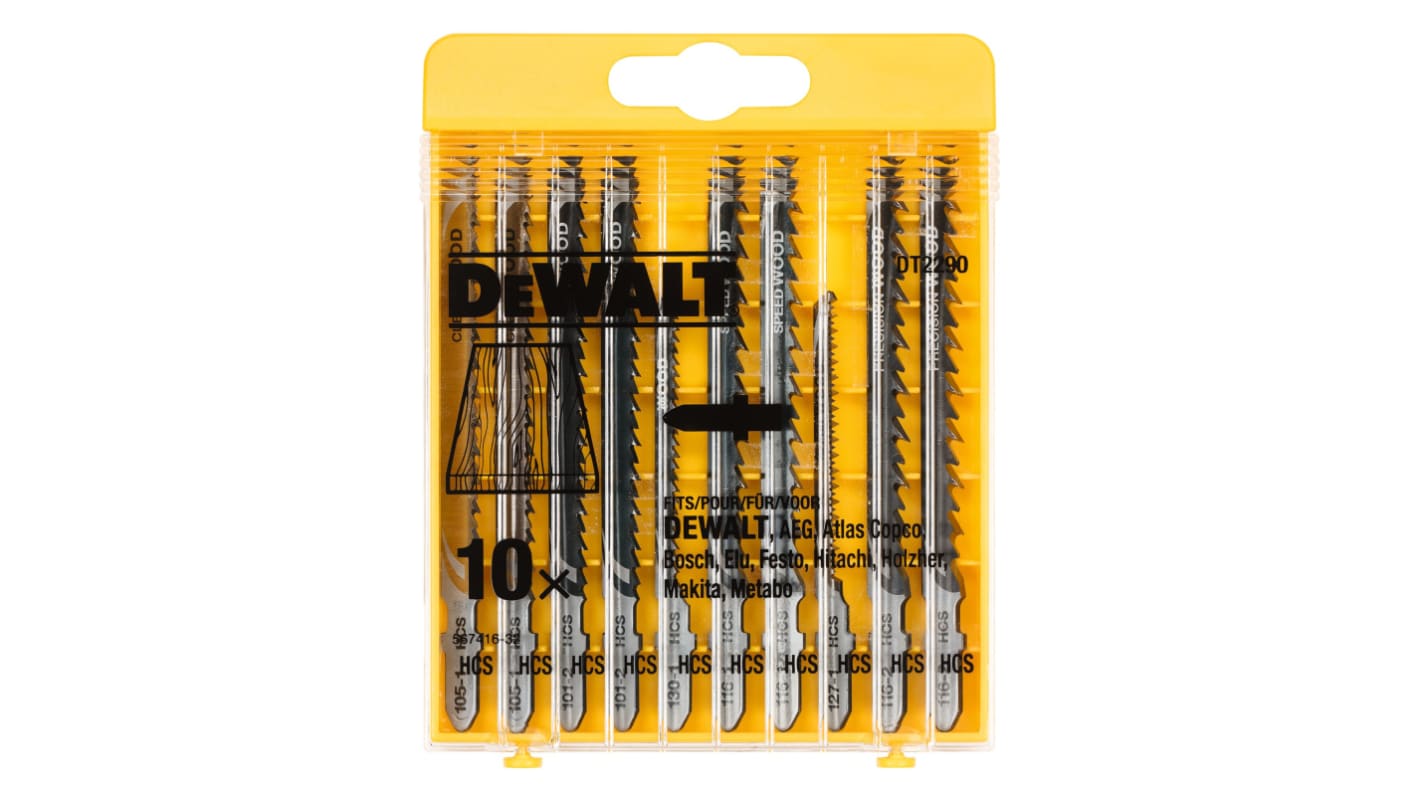 DeWALT Wood Jigsaw Blade, Pack of 10