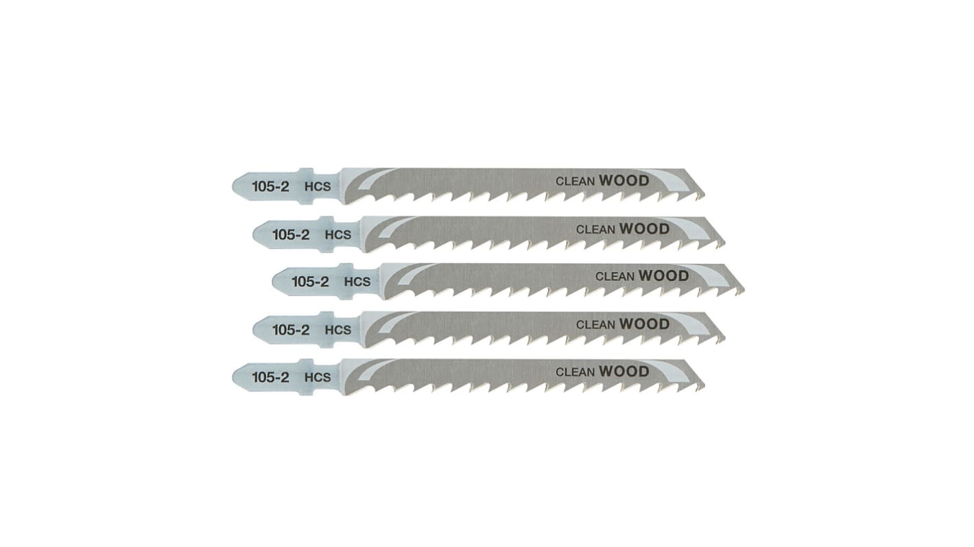 DeWALT Multiple Materials 68mm Cutting Length Jigsaw Blade, Pack of 5