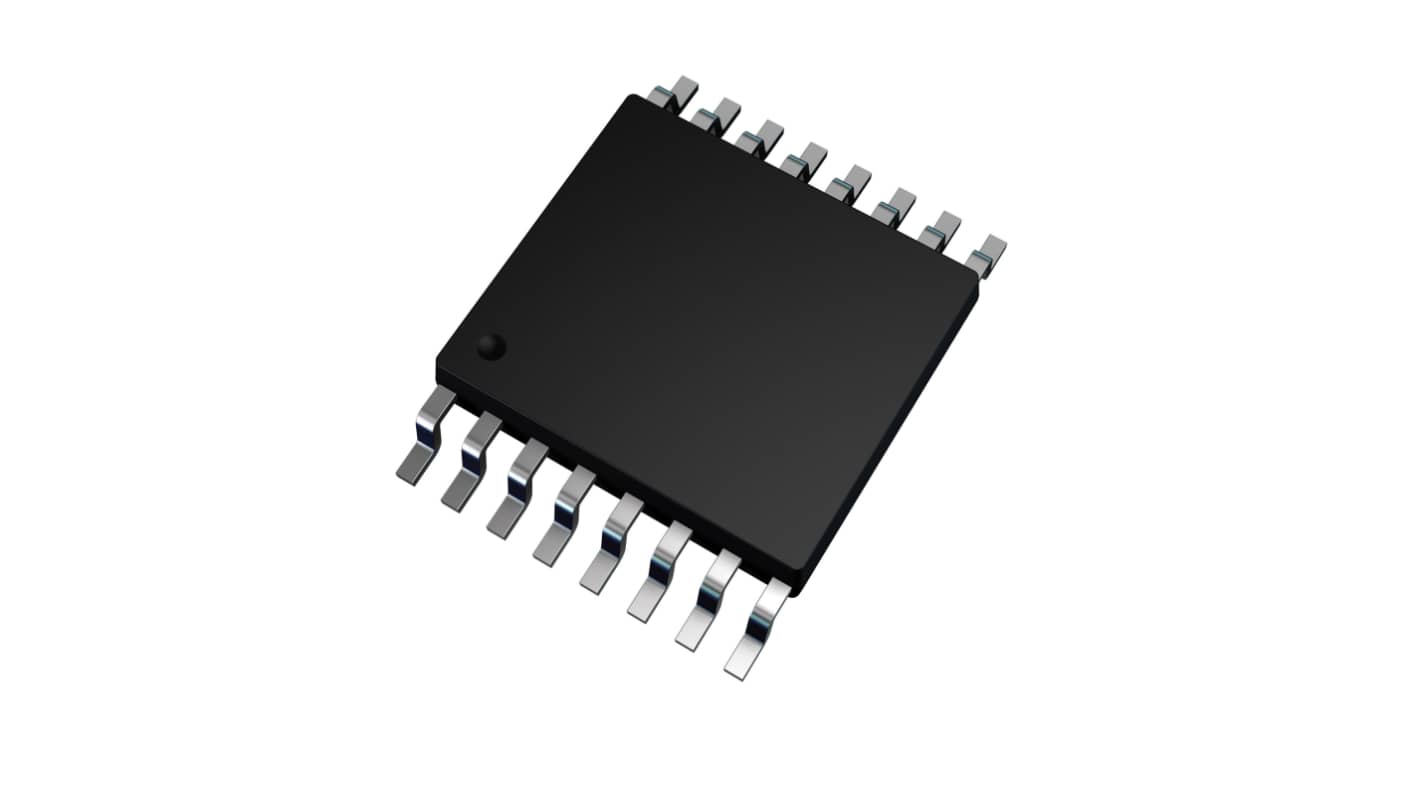 DiodesZetex 8-Channel I/O Expander I2C 16-Pin TQFN, PI4IOE5V9554ALEX