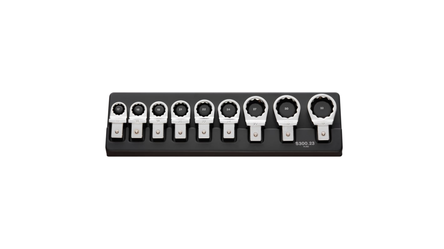 Facom S.300 Series Round Spanner, 390 x 100 mm, 14 x 18mm Insert