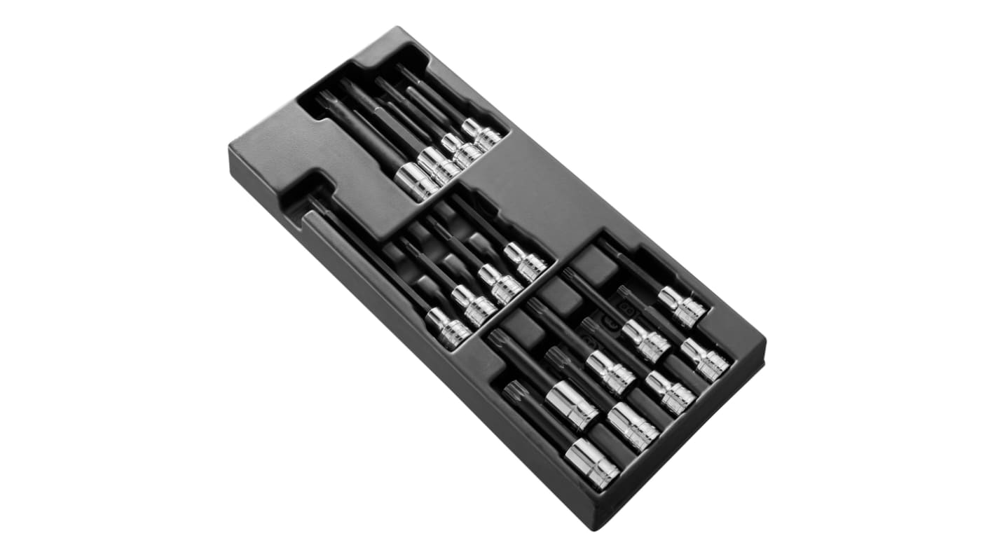 Facom Imperial 1/2 in Bit Socket Set with Ratchet, 12 point
