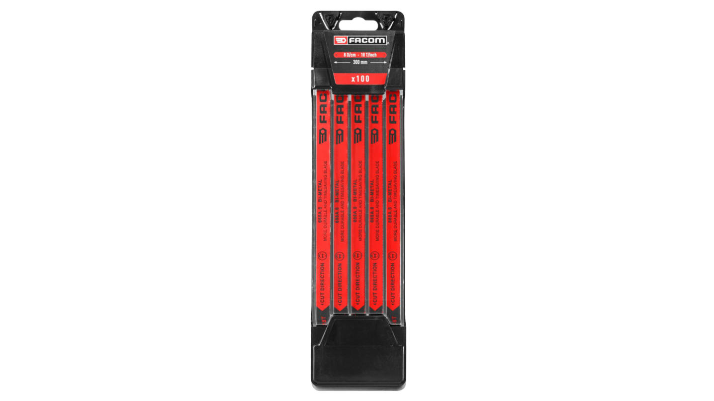 Facom 300 mm Bi-metal Hacksaw Blade, 8 TPI