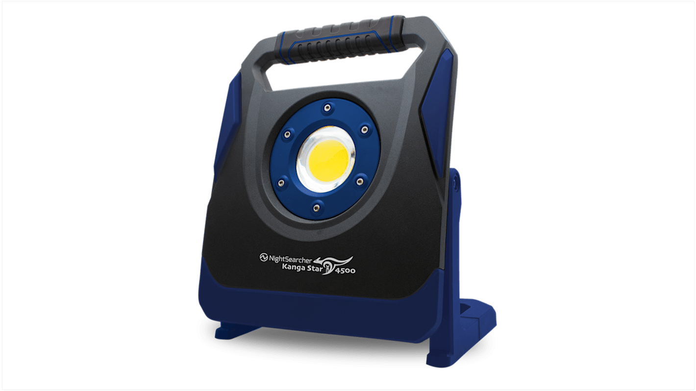 Nightsearcher Rechargeable LED Work Light, 4500, USB Plug, 18 V, IP65