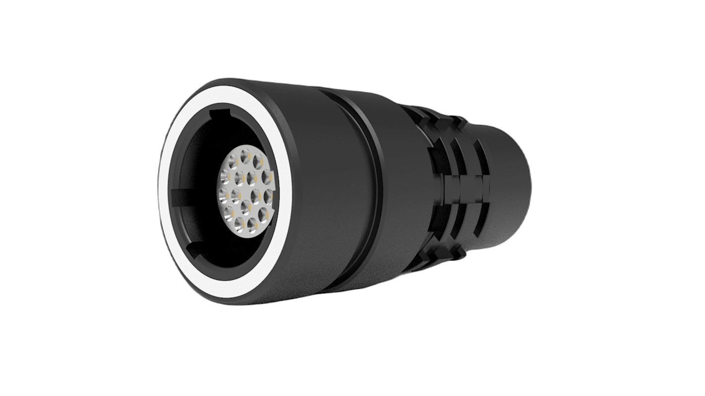 Amphenol NEXUS Technologies Connector, 16 Contacts, Cable Mount, 1 Connector, Socket, Female, IP68, IP69K, RANGER Series