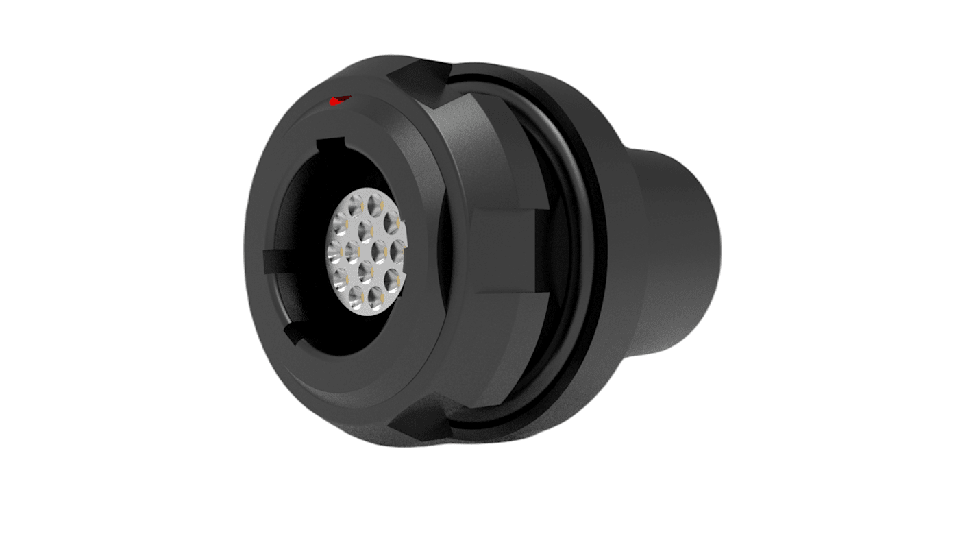 Amphenol NEXUS Technologies Connector, 14 Contacts, Panel Mount, 1 Connector, Socket, Female, IP68, IP69K, RANGER Series