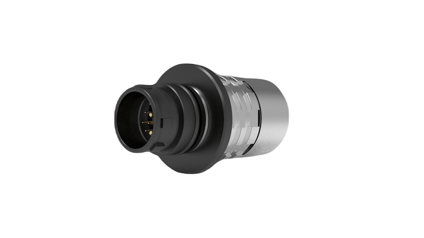Amphenol NEXUS Technologies Connector, 12 Contacts, Cable Mount, 0 Connector, Plug, Male, IP68, IP69K, RANGER Series