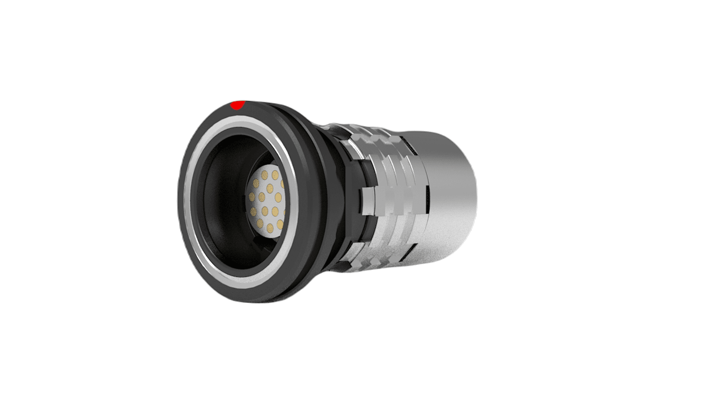 Amphenol NEXUS Technologies Connector, 16 Contacts, Cable Mount, 0 Connector, Socket, Female, IP68, IP69K, RANGER Series