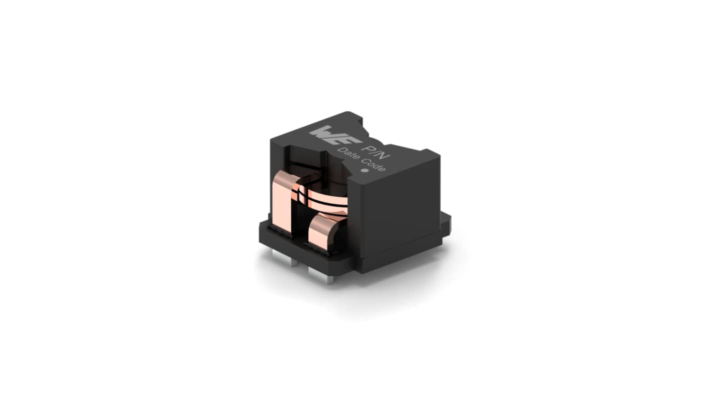 Wurth 3.3 μH ±20% Leaded Inductor, Max SRF:22MHz, 75A Idc, HCFAT