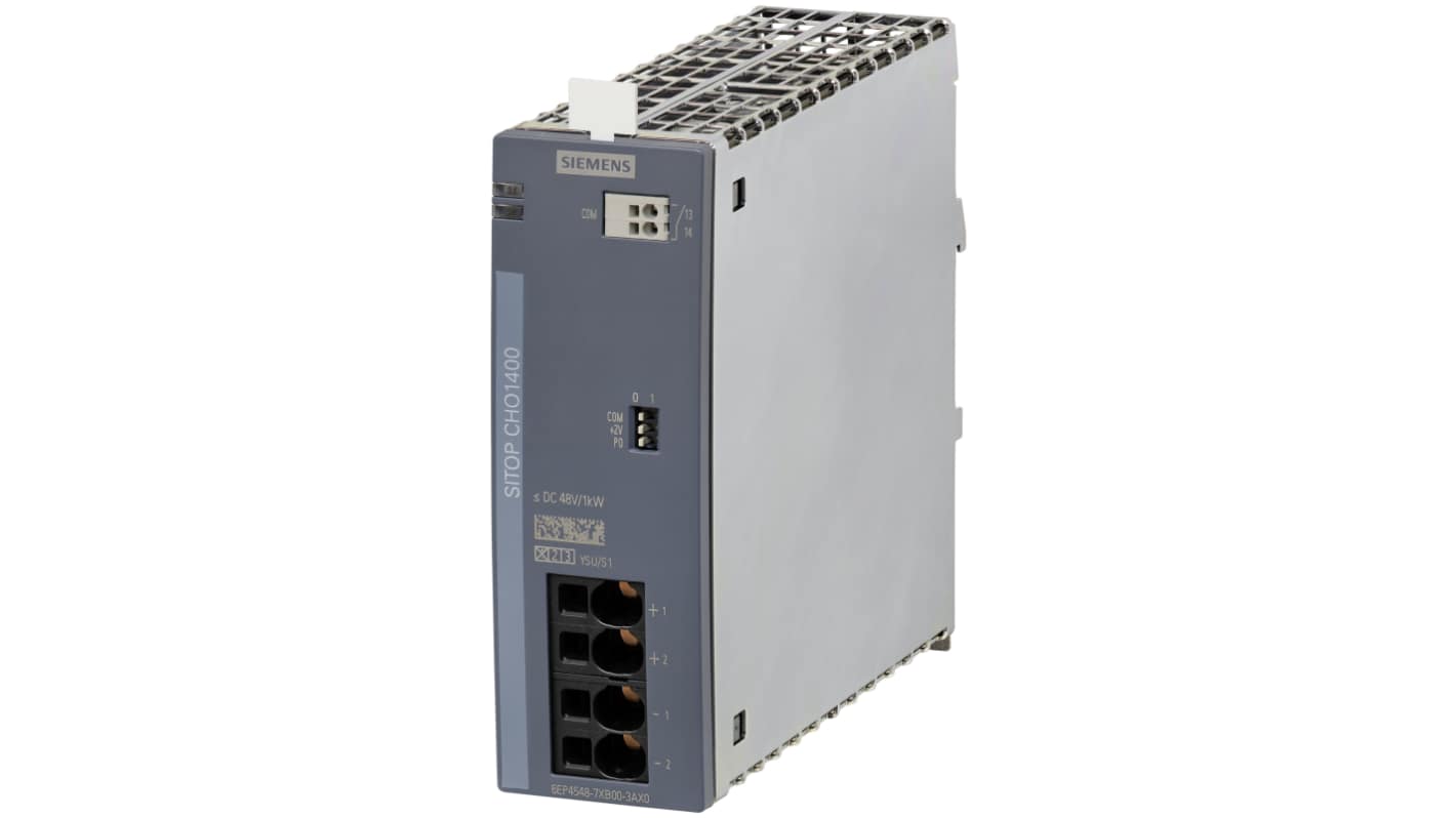 Siemens CHO 1400 AC-DC Switching Power Supply DIN Rail Power Supply, 85 → 264V ac, dc Input, 24V ac, dc Output,