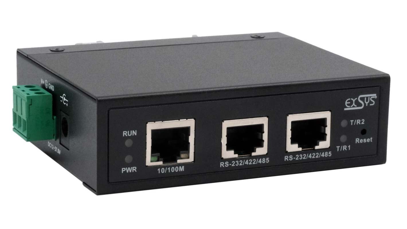 Serial Device Server 2x RS232/422/485