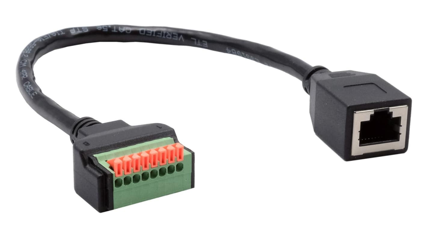 Exsys RJ45 Female to Terminal Block Female Adapter