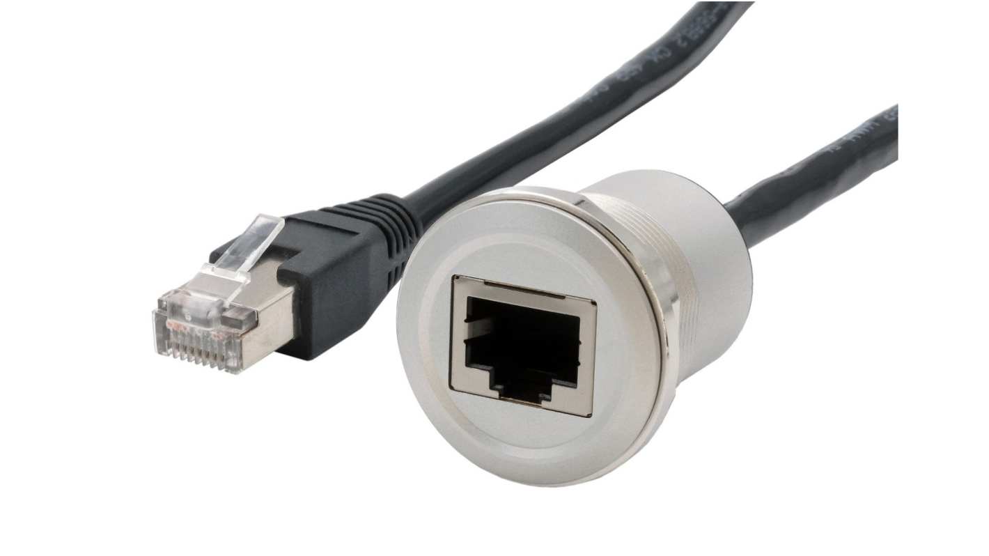 Exsys Ethernet RJ45 Female Female to RJ45 Male Male Adapter