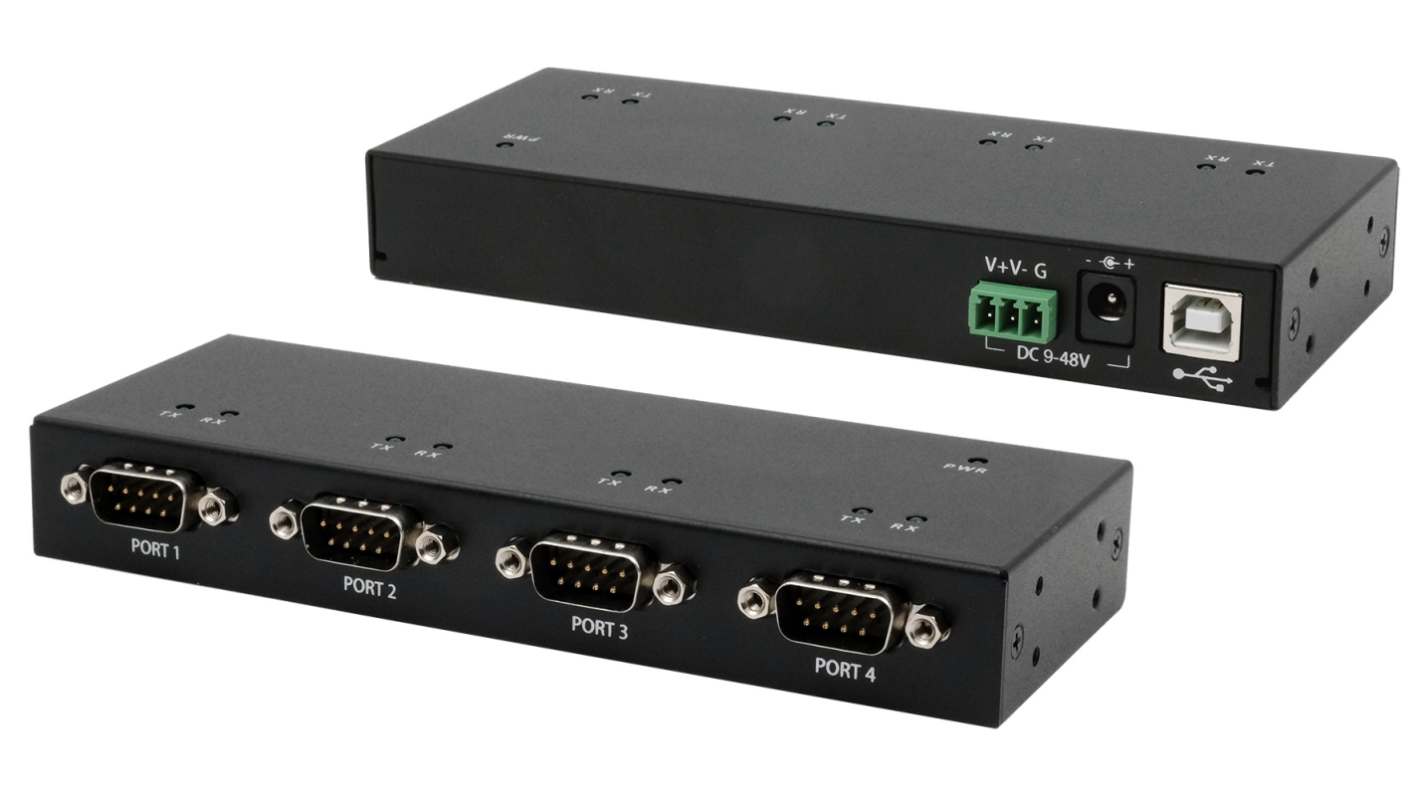 Exsys USB USB 2.0 Female to RS232 Male Interface Adapter