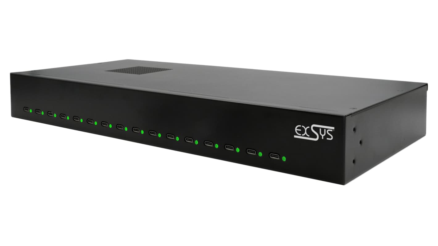 Hub USB Exsys, EX-11016, USB C 16 USB C