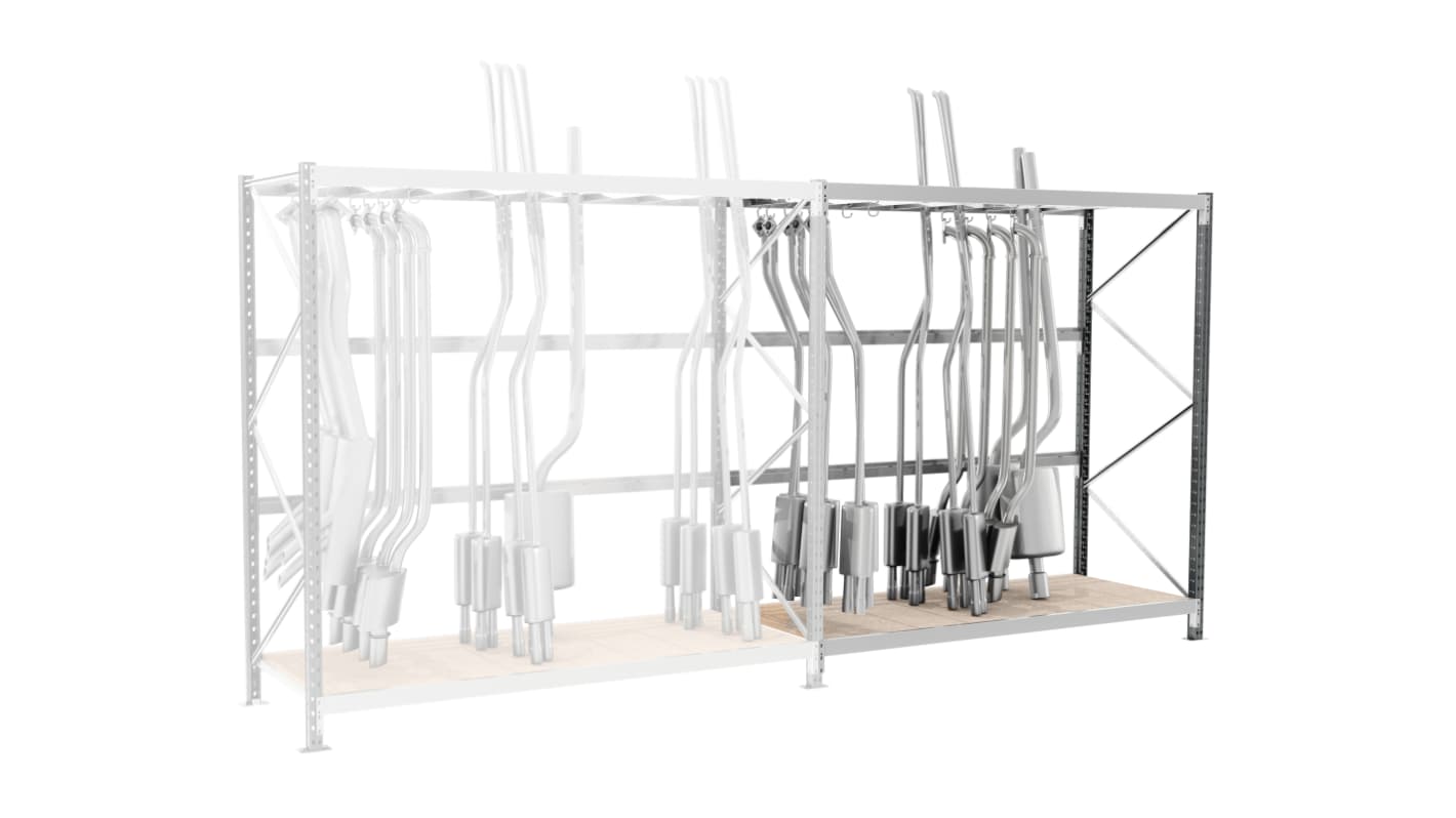 Manorga Storage Rack System Shelving System, 2000mm x 2000mm, 800mm