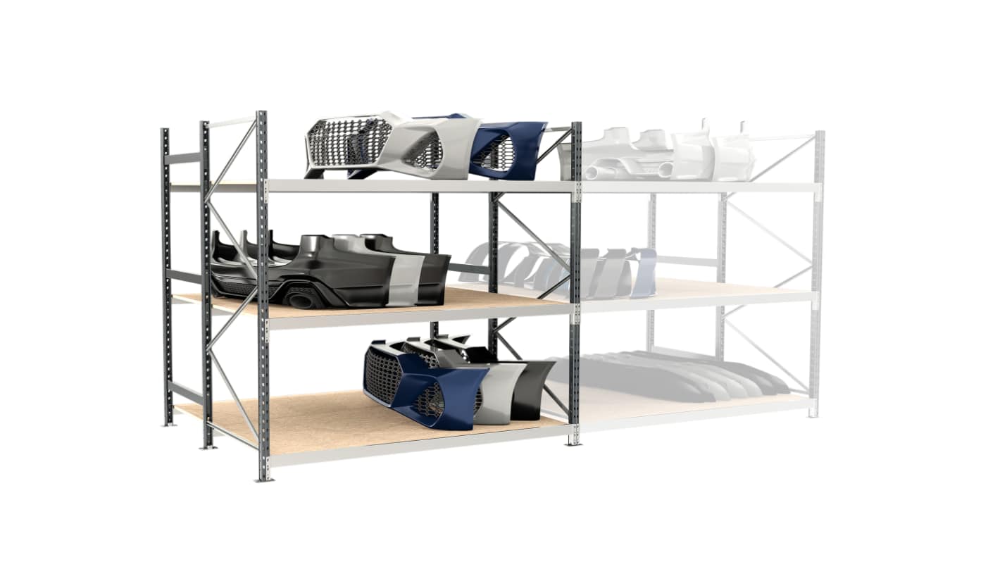 Manorga Storage Rack System Shelving System, 2000mm x 2000mm, 1800mm