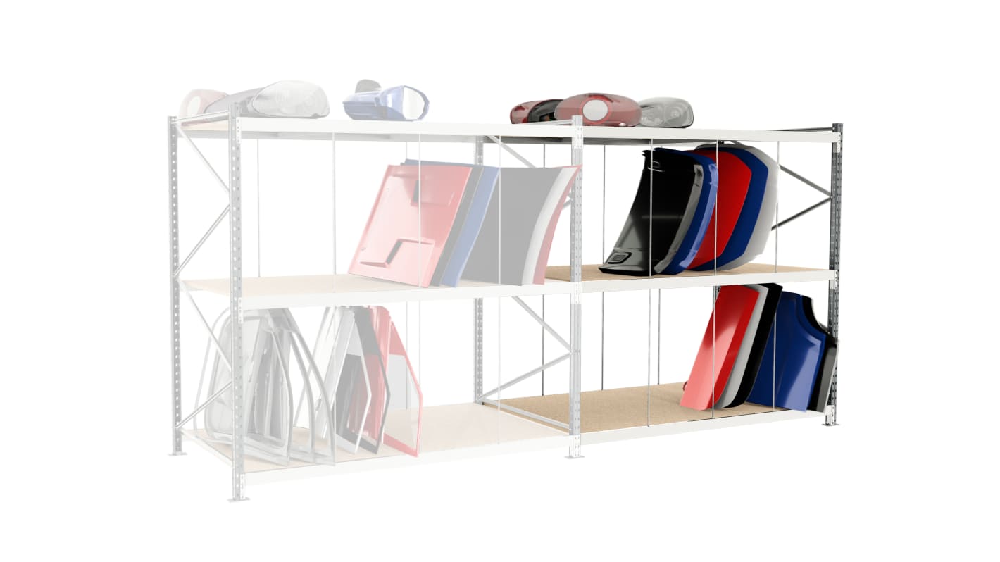 Manorga Storage Rack System Shelving System, 2000mm x 2000mm, 1500mm