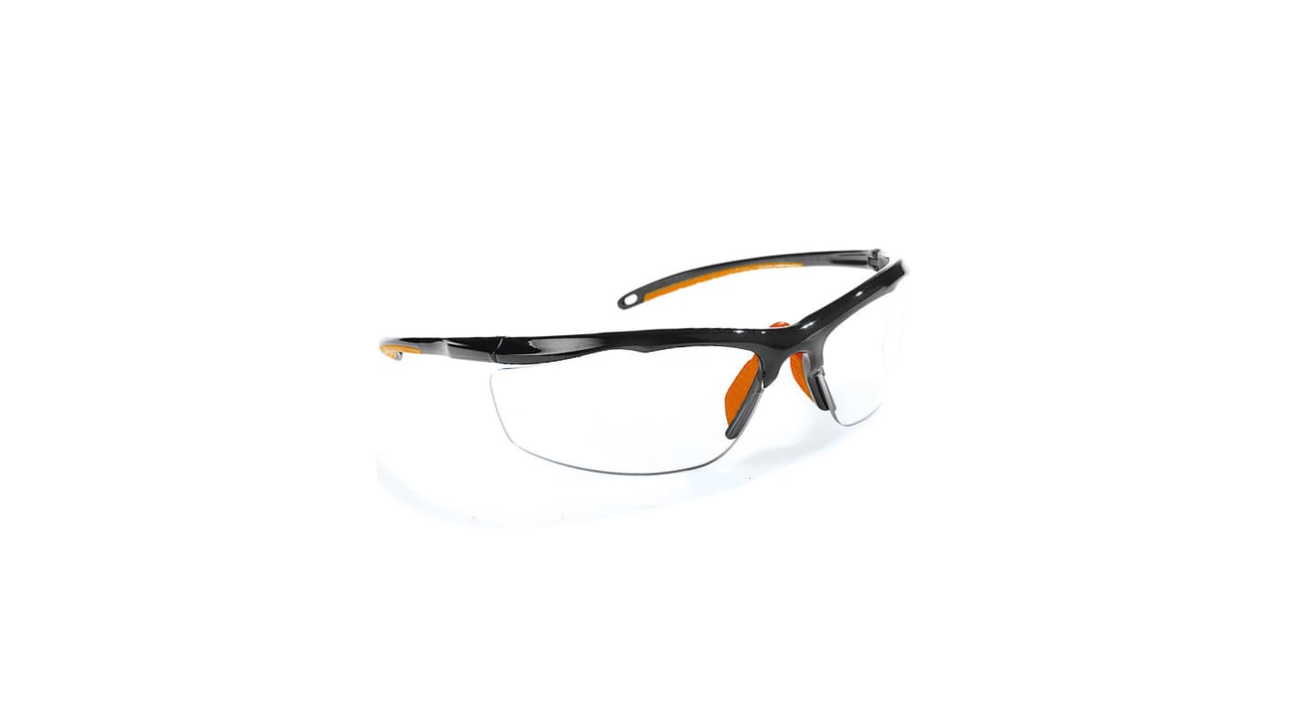 SINGER SAFETY EVAL Anti-Mist Safety Glasses, Clear Polycarbonate Lens