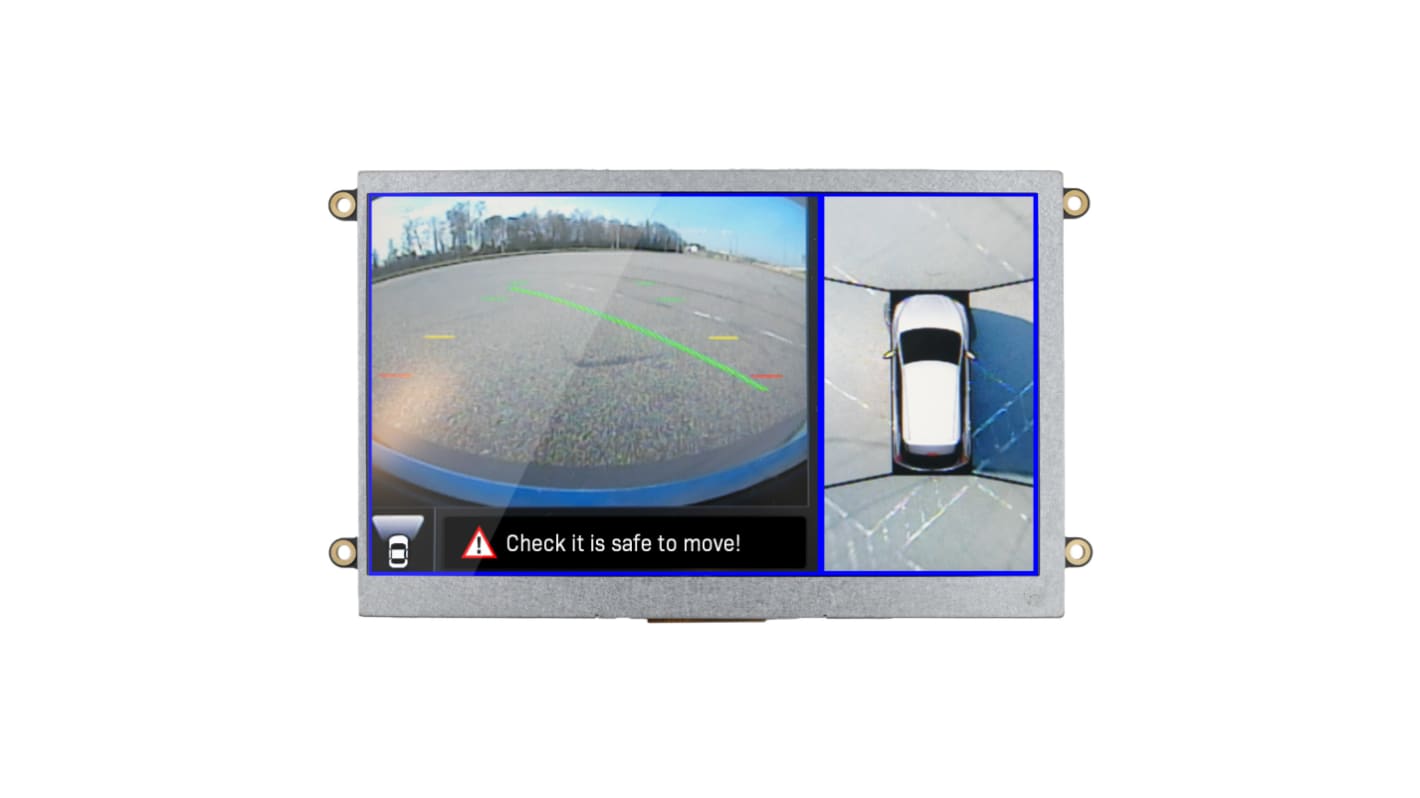 NEWHAVEN DISPLAY INTERNATIONAL NHD-7.0-800480FT-CSXP IPS TFT TFT LCD Display / Touch Screen, 7in, 800 x 480pixels