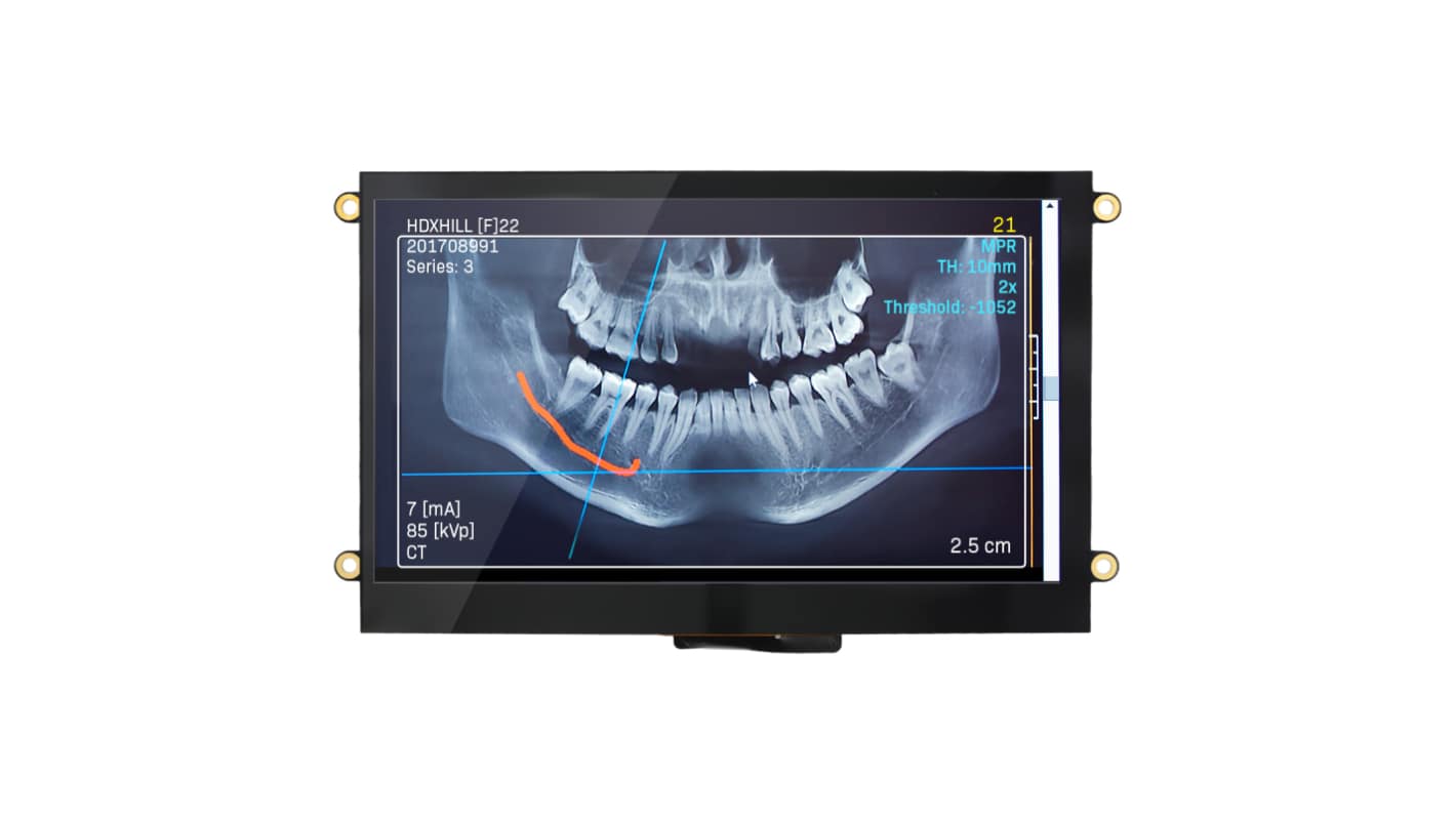 NEWHAVEN DISPLAY INTERNATIONAL TFT 液晶ディスプレイ 7インチ IPS TFT あり 800 x 480pixels