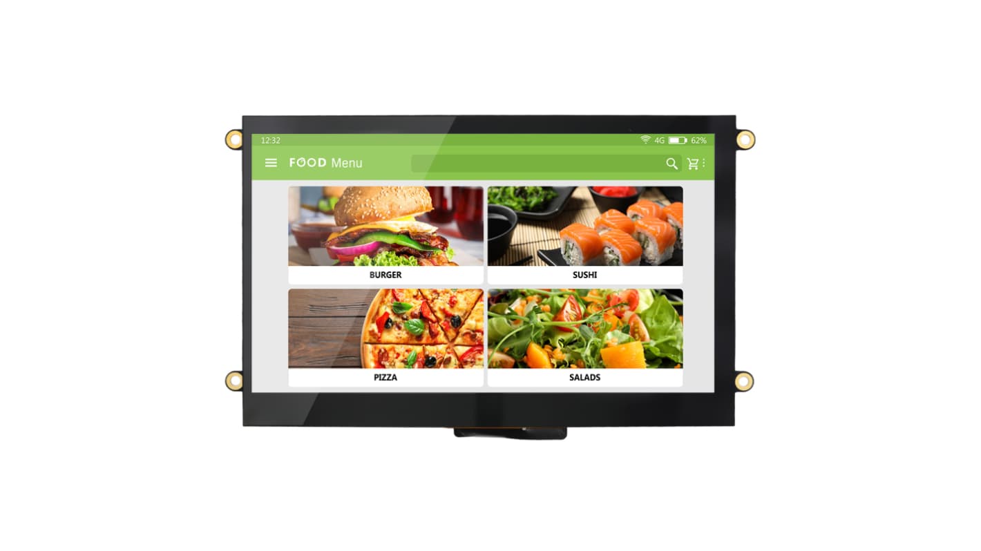 NEWHAVEN DISPLAY INTERNATIONAL TFT 液晶ディスプレイ 7インチ IPS TFT あり 800 x 480pixels