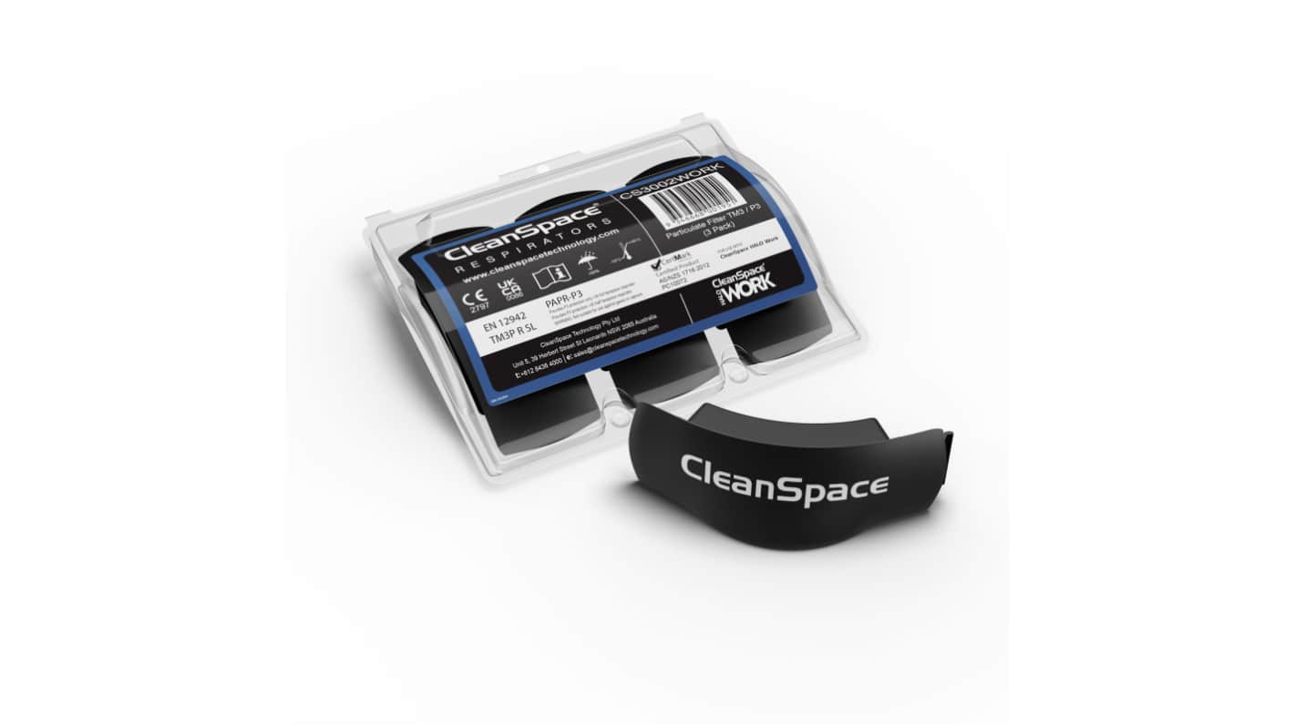 Cleanspace Powered Respirator Filter for use with CleanSpace WORK power Unit CS3002WORK