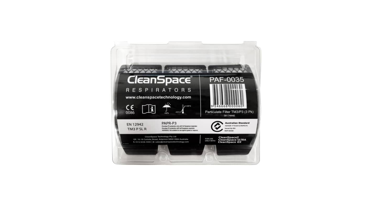 Filtro Cleanspace per uso con Unità di alimentazione PAPR CleanSpace
