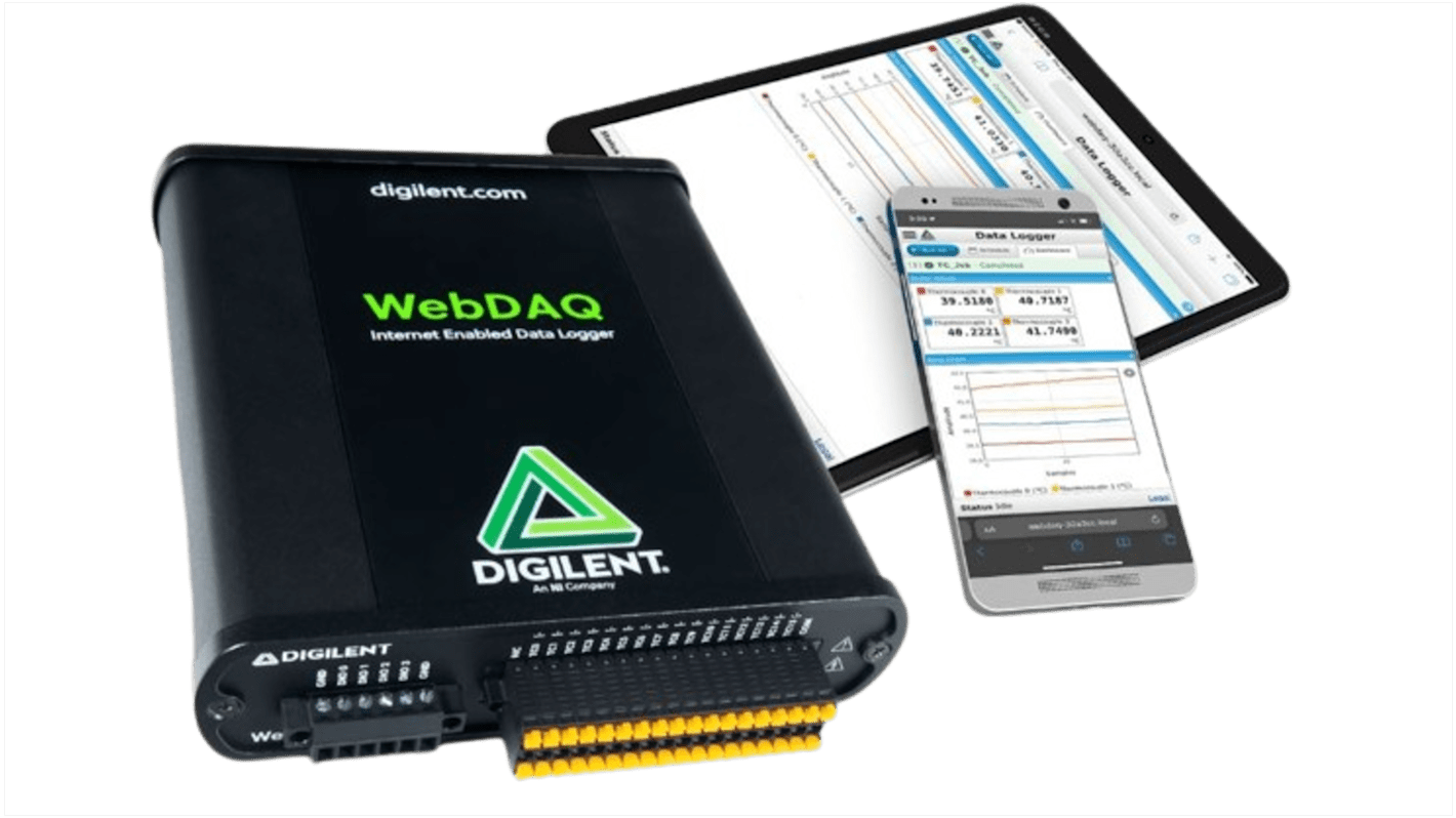Digilent WebDAQ 316 Thermocouple Temperature Data Logger, WebDAQ-Web, 16 Input Channel(s)