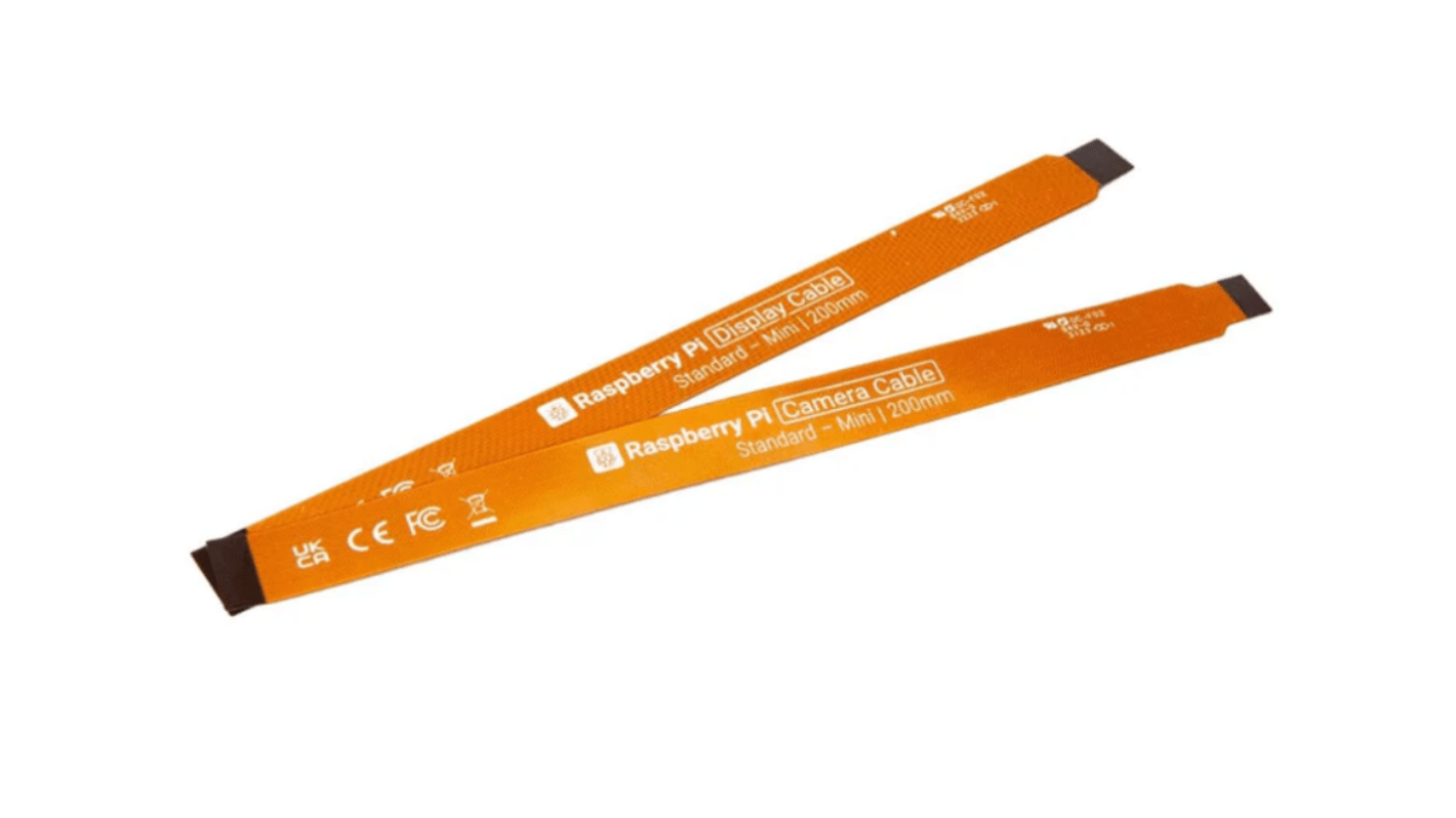 Raspberry Pi 0.3m Ribbon Cable for Raspberry Pi solder Tag Board in Orange