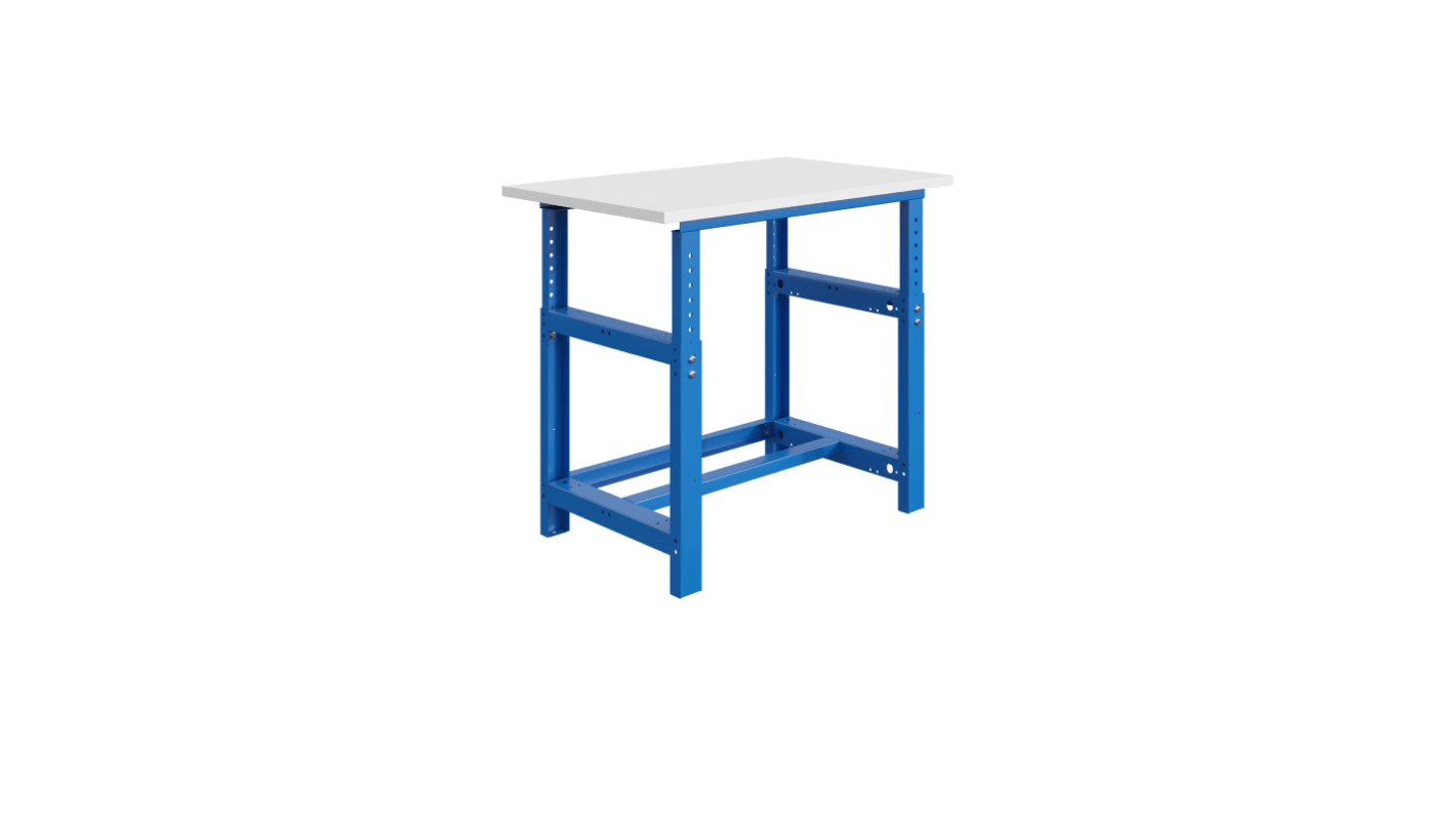 SOFAME W010010625BI Portable Plywood, Steel Workbench, 300kg Max Load, 28mm