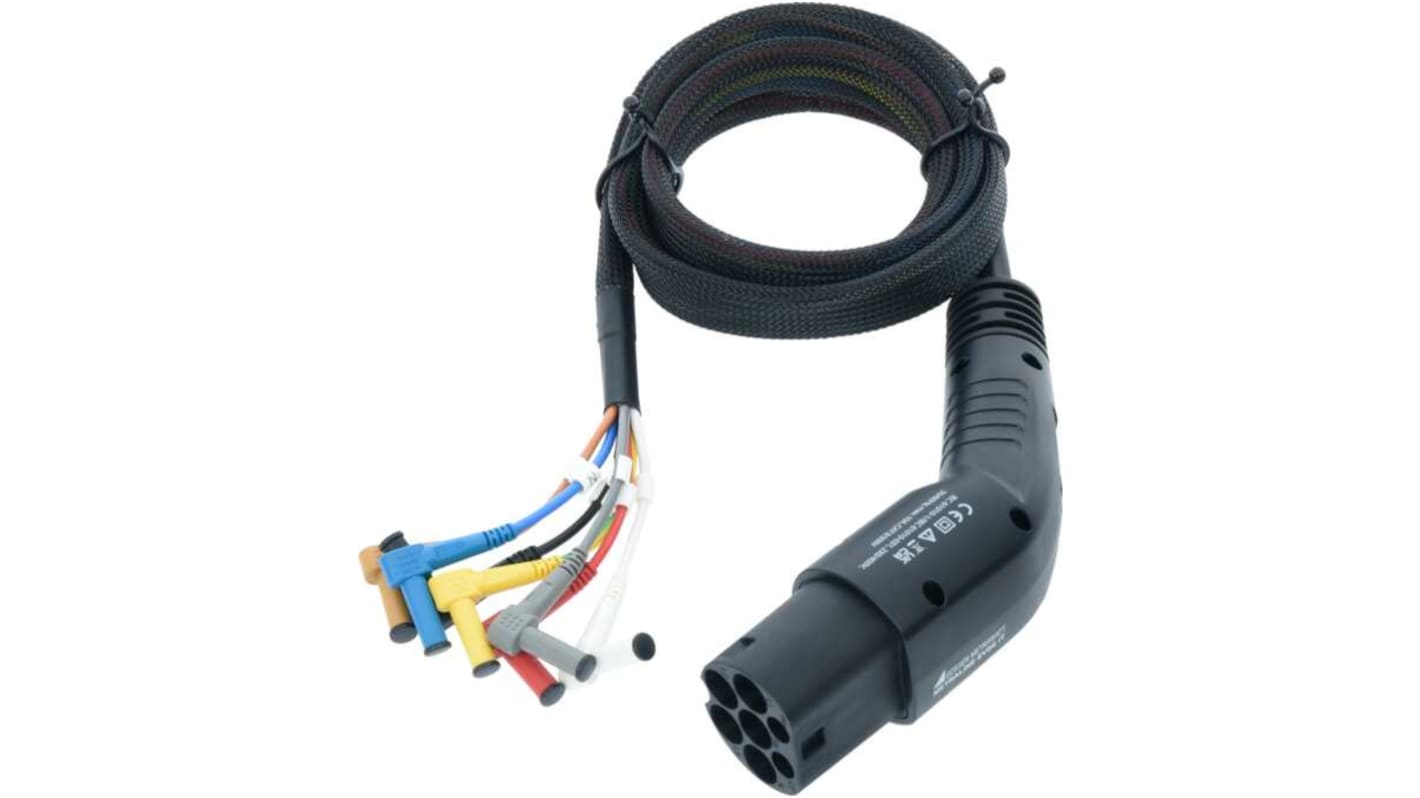 Gossen Metrawatt Z525M EV-Ladegeräte-Prüfadapter Modus 2 Bananenstecker -10 → 50 °C