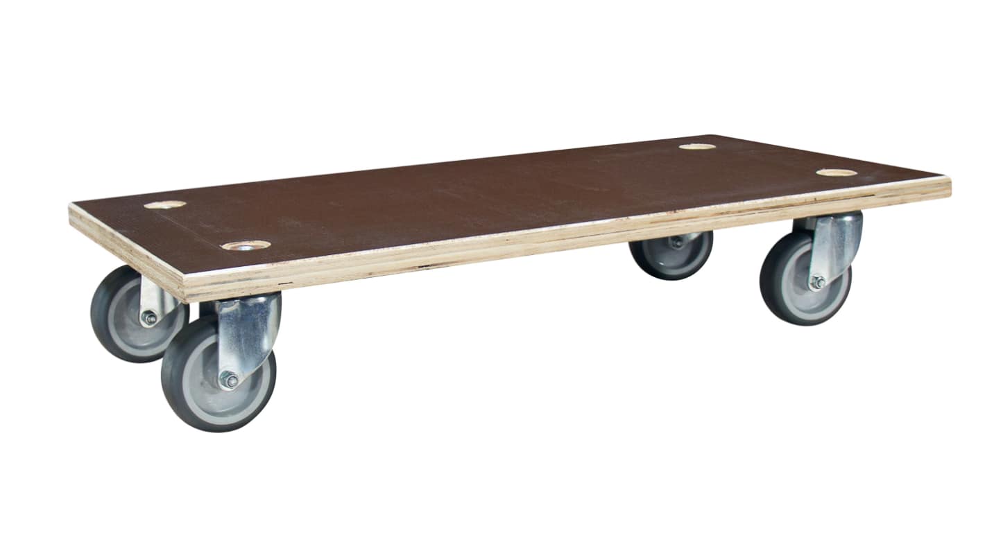 FIMM Wood Dolly, 150kg Load, 300mm W x 600mm L