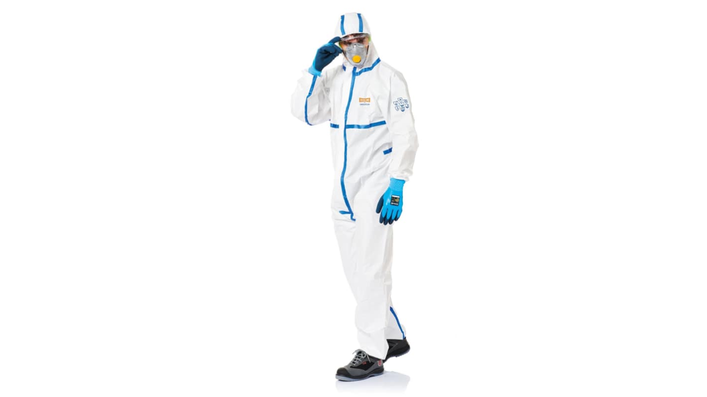 Tute monouso ISSALINE, XL Unisex, col. bianco