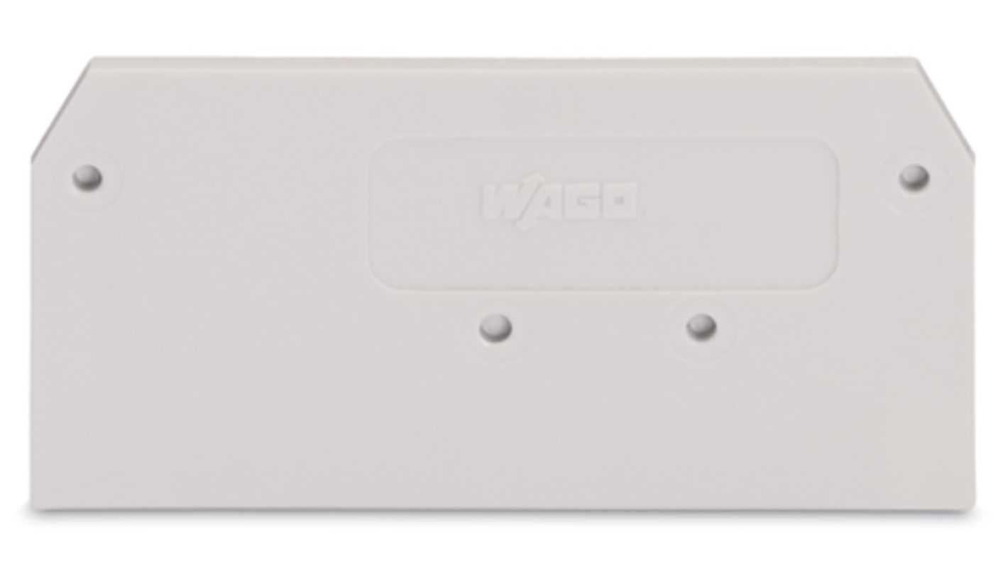 WAGO 279 Series End And Intermediate Plate for Use with Rail Mount Terminal Blocks
