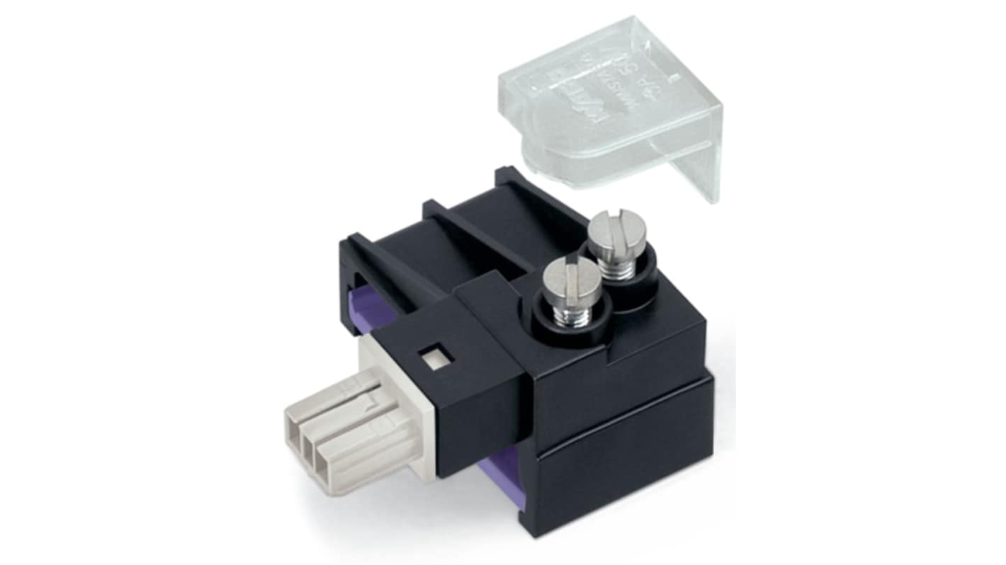 WAGO 3-Way IDC Connector for PCB Mount, 1-Row