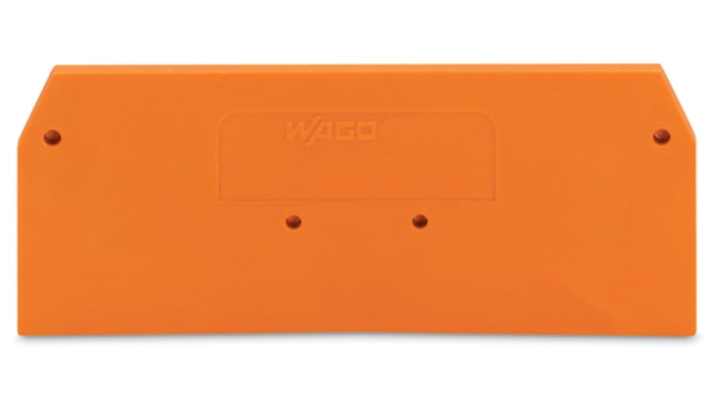 WAGO 279 Series End And Intermediate Plate for Use with Rail Mount Terminal Blocks