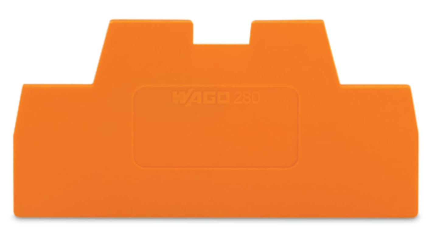 WAGO 280 Series Intermediate Plate for Use with Rail Mount Terminal Blocks