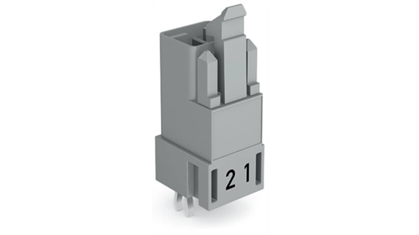 Plug for PCBs, straight,