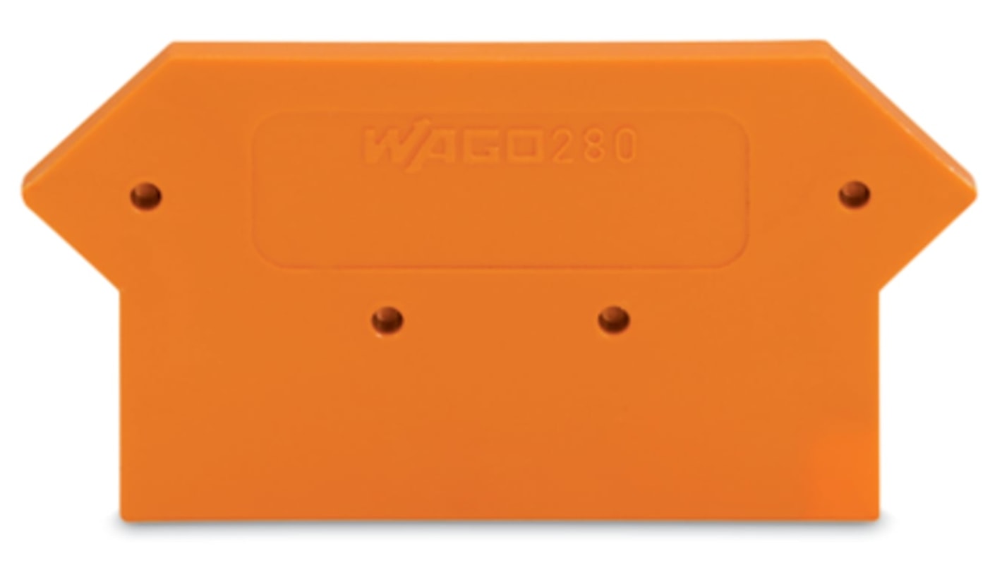 Piastra terminale e intermedia WAGO, serie 280