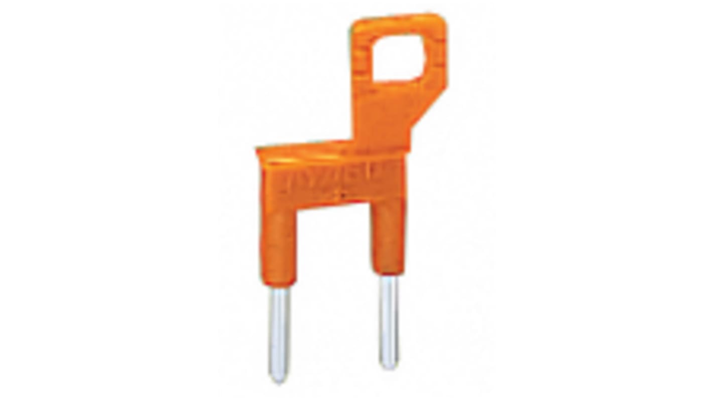 WAGO 280 Series Jumper for Use with Rail Mount Terminal Blocks, 24A