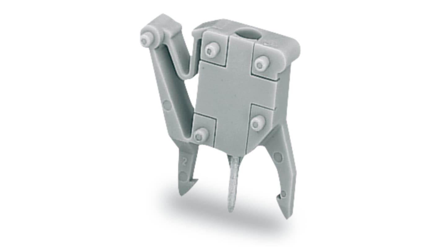 WAGO 249 Series PCB Connector, 1-Contact, 7.5mm Pitch, Through Hole Mount, 1-Row