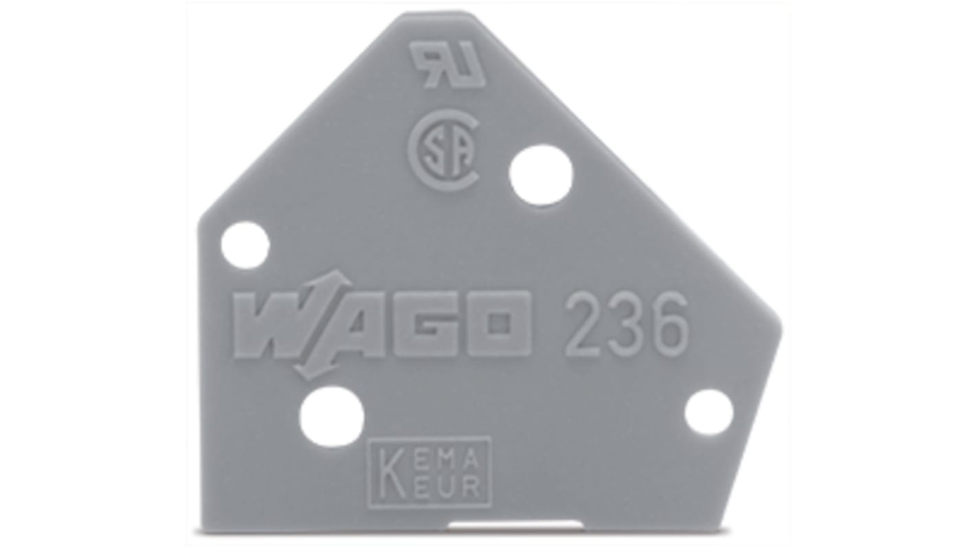 Piastra terminale WAGO, serie 236