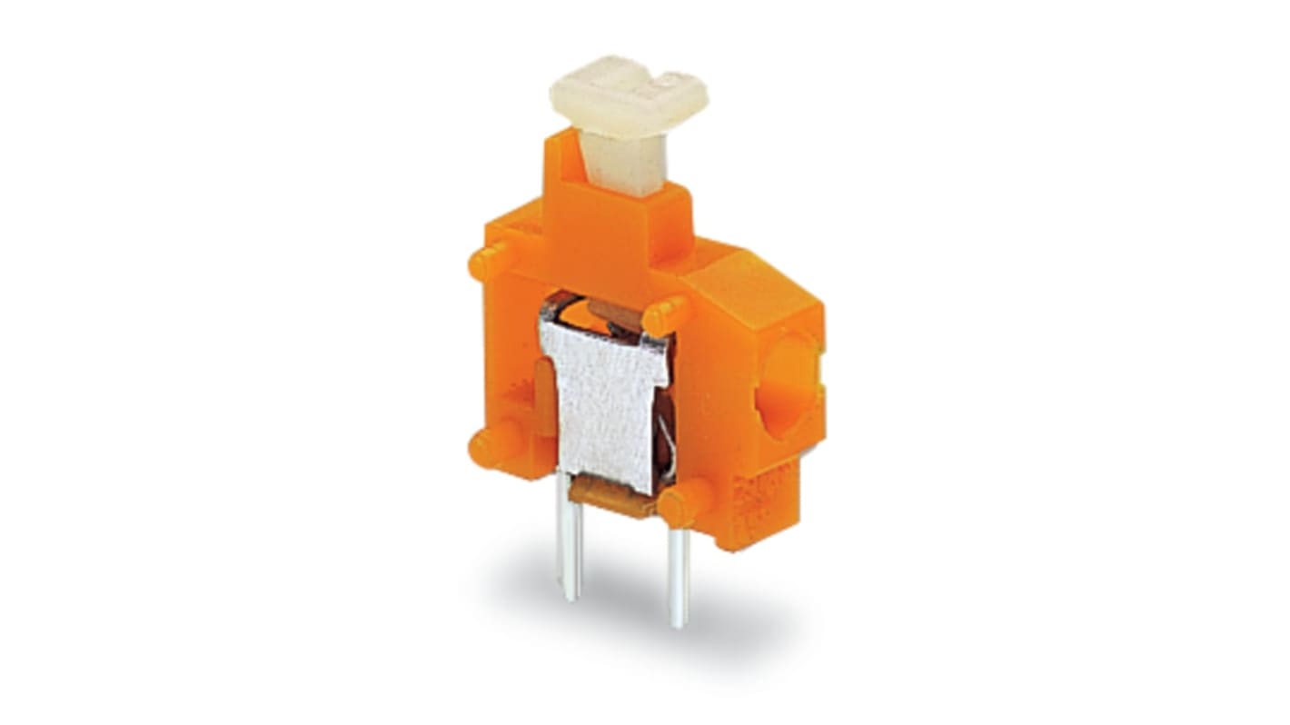 WAGO 235 Series PCB Terminal Block, 1-Contact, 3.81mm Pitch, Through Hole Mount, 1-Row, Push In Termination