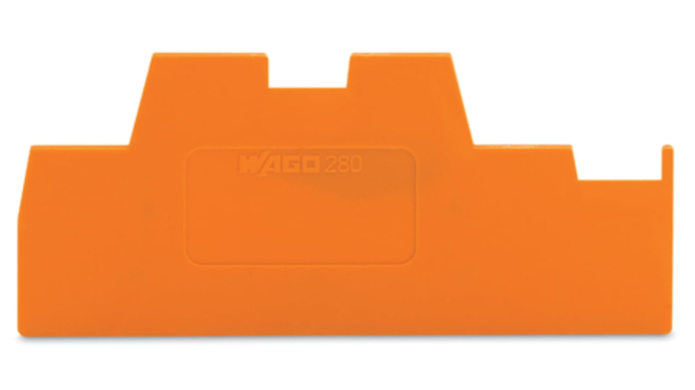 WAGO 280 Series Intermediate Plate for Use with Rail Mount Terminal Blocks